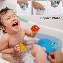Load image into Gallery viewer, Dynaming 15 Pcs Baby Bath Toys, Toddlers Bathtub Water Pool Toy Floating Boats Stacking Cups Cute Animals for Bathroom 1 2 3 Years Kids Gifts
