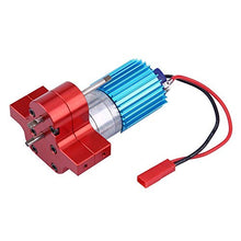 Load image into Gallery viewer, Speeds Change Gear Box Metal Gearbox With 370 Brush Motor Heatsink Mount Base For Wpl 1633 Rc Car (Wpl1633RRed)

