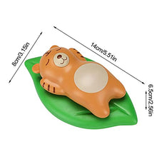 Load image into Gallery viewer, Baby Bath Toys - Bath Bear on Leaf Toys Ocean Animals Floating Bath Toy for Kids
