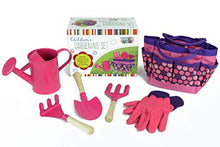 Load image into Gallery viewer, Kids Gardening Tool Set (Pink)
