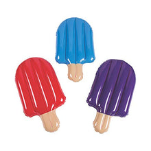 Load image into Gallery viewer, Fun Express Popsicle Party INFLATE Popsicles - Toys - 6 Pieces
