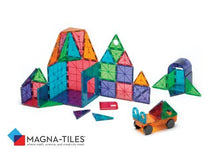 Load image into Gallery viewer, Magna-Tiles 48-Piece Clear Colors DELUXE Set, The Original, Award-Winning Magnetic Building Tiles for Kids, Creativity and Educational Building Toys for Children, STEM Approved
