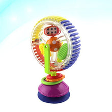 Load image into Gallery viewer, SOIMISS Baby Rattle Toys with Paperboard Tricolor Multi- Touch Rotating Ferris Wheel Suckers Toy Creative Educational Baby Toys (Random Color)
