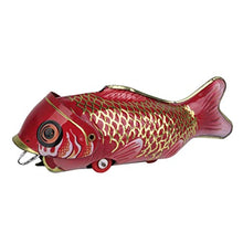 Load image into Gallery viewer, simhoa Retro Wind Up Big Fish Chasing Small Fish Clockwork Mechanical Tin Toy Gift
