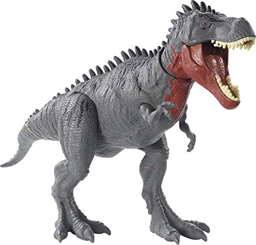 Jurassic World Tarbosaurus Massive Biters Larger-Sized Dinosaur Action Figure with Tail-Activated Strike and Chomping Action, Movable Joints, Movie-Authentic Detail Ages 4 and Up [Amazon Exclusive]
