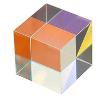 ZITENGZHAI WYS-Prism, 1pc 15mm X 15mm Optical Cube Prism Laser Beam Combination Toy
