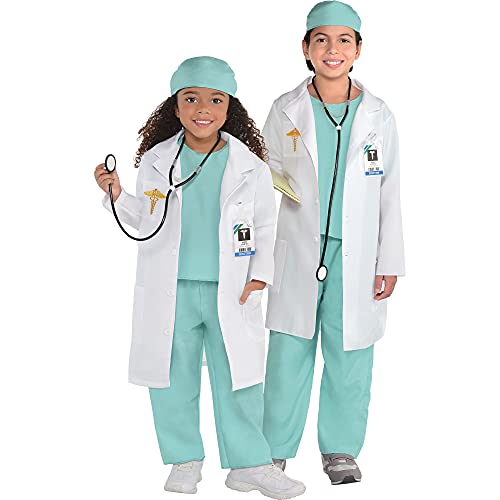 Kid's Doctor Costume - Multicolor - 1 Set