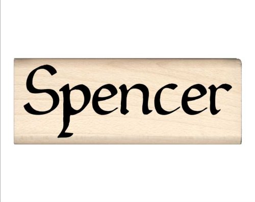 Stamps by Impression Spencer Name Rubber Stamp