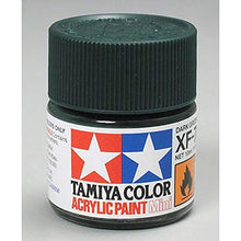 Load image into Gallery viewer, TAMIYA 81770 Acrylic Mini XF70 Dark Green 1/3 oz
