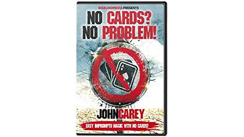No Cards, No Problem by John Carey | DVD | Card Magic