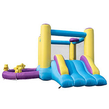 Load image into Gallery viewer, Inflatable Bounce House,Kids Castle Jumping Bouncer with Slide, for Outdoor and Indoor, Durable Sewn with Extra Thick Material, for Kids Summer Garden Water Party (Star B, Without Inflator)
