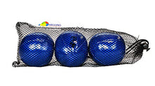 Load image into Gallery viewer, Juggling Balls Professional Style Set of 3 - How to Juggle Kit with Bean Bags for Juggling for Beginners with Vibrant Colors, Great Feel, Ultra Durable (Blue)
