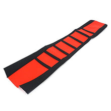 Load image into Gallery viewer, Ting Ao Spiffy Gripper Soft Motorcycle Seat Cover Rib Skin Rubber Dirt Bike Enduro (red)
