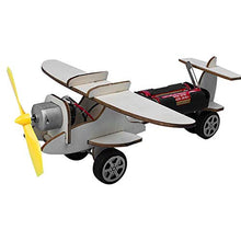 Load image into Gallery viewer, Diydeg Handmade Model Wooden Easy to Install Handmade Airplane, Toy Assembly Glider, Firm Structure for Baby Kids
