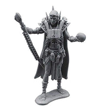 Load image into Gallery viewer, Necromancer Figure Kit 28mm Heroic Scale Miniature Unpainted First Legion

