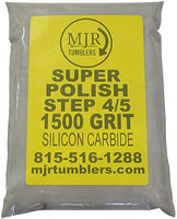 MJR Tumblers 2 LB Super Polish 1500 Silicon Carbide Rock Refill Grit Abrasive Media Final Step USA