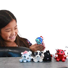 Load image into Gallery viewer, Surprizamals-Mini Mystery Plush Packed in a Surprizaball! Perfect for Little Hands! Holiday Series 4- Seasonally Dressed Includes- Terrier, Husky, Dragon, Shark, Raccoon
