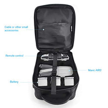 Load image into Gallery viewer, Waterproof Handheld Shoulder Bag for DJI Mavic Air 2 Drone,Anti-Shock Backpack Carrying Bag,Drone Storage Case Box (Black)
