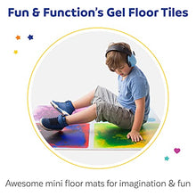 Load image into Gallery viewer, Fun And Function  Gel Floor Tiles - Large (20 x 20 Inch) Squishy Sensory Gel Pads  Sensory Gel Mats for School, Office, Clinic Floor - Green - 1 Pack Ages 3+
