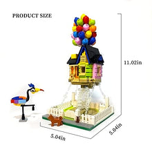 Load image into Gallery viewer, ENJBRICK Up Balloon House Building Kit for Kids Age 8-14 Yrs,Creative Building Block Set 635pcs,Girl Toys for Christmas and Birthday Gifts,Tensegrity Sculptures Building
