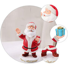 Load image into Gallery viewer, BESPORTBLE 2Pcs Christmas Santa Claus Statue Dashboard Bobblehead Merry Christmas Bobblehead Shaking Head Doll Toy Holiday Party Favor
