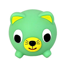 Load image into Gallery viewer, Jabber Ball Cat - Green Japanese Chattering Animal Squeeze Toy Oshaberi Doubutsu

