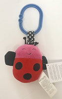 Lady Bug Rattle pull attachable