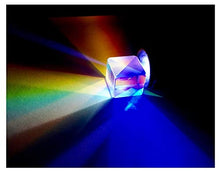 Load image into Gallery viewer, Wang shufang WSF-Prism, 6pcs 22mm Defective RGB X-Cube Prism Cross Dichroic Physics Teaching DIY Decoration
