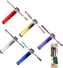 Load image into Gallery viewer, Star Magic Kaleidoscope Glitter Wand - 9 Inch Scope with a 12 Inch Glitter Wand - Liquid Motion Kaleidoscope. ONE Randomly Selected Color Kaleidoscope in A Gift Box

