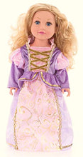 Load image into Gallery viewer, Little Adventures Classic Rapunzel Princess Doll Dress

