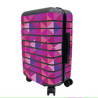MightySkins Skin Compatible with Away The Carry-On Suitcase - Pink Kaleidoscope | Protective, Durable, and Unique Vinyl Decal wrap Cover | Easy to Apply, Remove, and Change Styles | Made in The USA