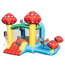 Load image into Gallery viewer, ZOKOP 420D Oxford Cloth+840DPVC Noodles, Mushroom Pool with Fan, Bouncy Castle Easy Set Up for Hours of Backyard Play &amp; Party Fun
