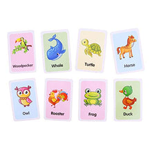 Load image into Gallery viewer, BARMI 36Pcs/Set Cartoon Animal Color English Print Flashcard Education Baby Toy,Perfect Child Intellectual Toy Gift Set Shapes
