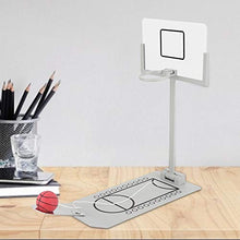 Load image into Gallery viewer, Yosoo Mini Indoor Basketball Hoop, Miniature Office Desktop Ornament Decoration Basketball Hoop Toy Board Game for Basketball Lovers 8.1x3.7x9.4in
