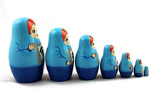 Load image into Gallery viewer, Matryoshka Stacking Dolls PC Computer Internet Theme Set 7 pcs
