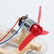Load image into Gallery viewer, KASILU Dlb0109 DIY Technology Invention Single-Wing Wind Car Assembly Simulation Kit High-Performance
