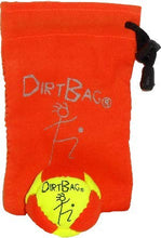 Load image into Gallery viewer, Dirtbag Classic Footbag Hacky Sack with Pouch, Flying Clipper Original Dirtbag with Signature Carry Bag - Fluorescent Yellow/Orange/Orange Pouch.

