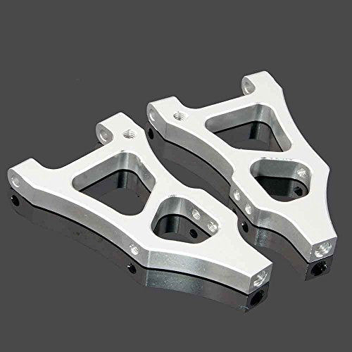 Toyoutdoorparts RC 166019(06052) Silver Alum Front Lower Suspension Arm Fit HSP 1:10 Nitro Buggy