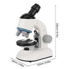 Load image into Gallery viewer, Microscope for Kids, 1200X Children&#39;s Educational Microscope Educational Science Toy for Children Beginners(white)
