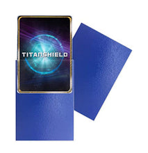 Load image into Gallery viewer, TitanShield (150 Sleeves /Blue Standard Size Board Game Trading Card Sleeves Deck Protector for MTG, Baseball Collection, Dropmix
