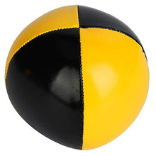 Load image into Gallery viewer, Juggling Ball, 3PCS PU Thud Juggling Balls, Clown Playing Juggle Ball Set for Beginner - Yellow + Black
