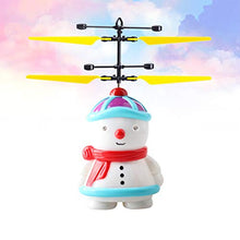 Load image into Gallery viewer, KESYOO Snowman Aircraft Toy Snowman Induction Aircraft Charging Child Aircraft Toys Party Favor
