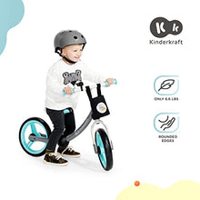 Load image into Gallery viewer, Kinderkraft Balance Bike 2WAY Next, Lightweight First Bicycle, No Pedals, 12 inches Wheels, with Ajustable Seat, Accessories, Bag, Bell, for Toddlers, for 2 3 4 5 Years Old Kids Toddlers, Pink
