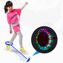 Load image into Gallery viewer, YUTRD CUJUX 5PCS Glowing Bouncing Balls One Foot Flashing Skip Ball Jump Ropes Sports Swing Ball Children Fitness Playing Fun Entertainment Toys
