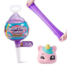 Load image into Gallery viewer, Oosh Slime Cotton Candy Cuties Series 2 by ZURU (Purple) Scented, Squishy, Fluffy, Soft, Stretchy, Stress Relief, Party Favors, Non-Stick with Collectible Cutie Slow Rise Toy
