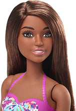 Load image into Gallery viewer, Barbie Doll, 11.5-inch Brunette, and Pool Playset with Slide and Accessories, Gift for 3 to 7 Year Olds
