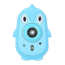 Load image into Gallery viewer, with Silicone Cover Children Camera, Support Filter Game Children Digital Camera, for Boys Girls(Blue, Pisa Leaning Tower Type)
