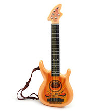 Load image into Gallery viewer, Toy Musical Instruments for Toddlers, Babies, and Children - Plastic Body with 6 Steel Strings - Toddler Music Toys - (Guitarra para Nios) (Beige)
