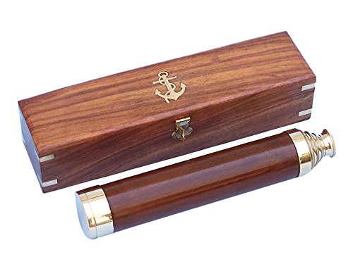 Admiral's Brass/Wood Spyglass 25