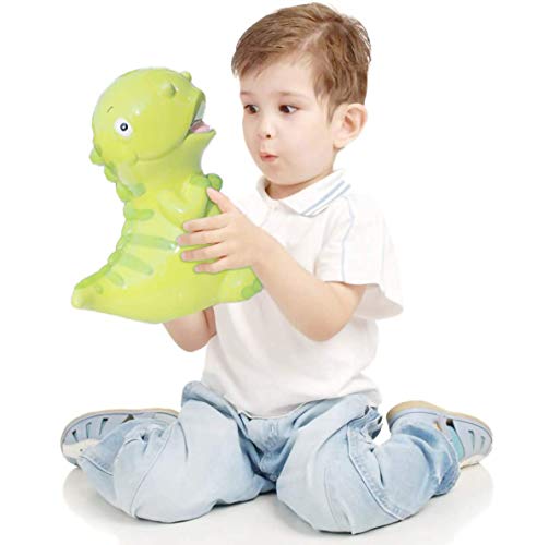 TOYSBBS Large Dinosaur Piggy Bank for Boys, Lovely Ceramic Coin Bank Money Bank for Kids, Piggy Coin Banks for Boys, Money Box for Kid's Christmas Birthday Gift with Box, Home Decoration